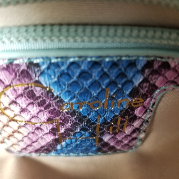 Snake Print 'Zoey' Tote by Caroline Hill - Picture 6 of 13